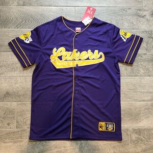 Ultra Game Official License NBA LA Lakers Short Sleeve Mesh Jersey Adult Size M